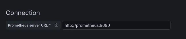 grafana edit prometheus connection url